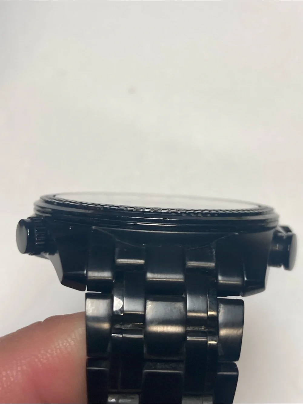 Citizen eco drive E820-S078423, Black Stainless Steel Multi-Function watch